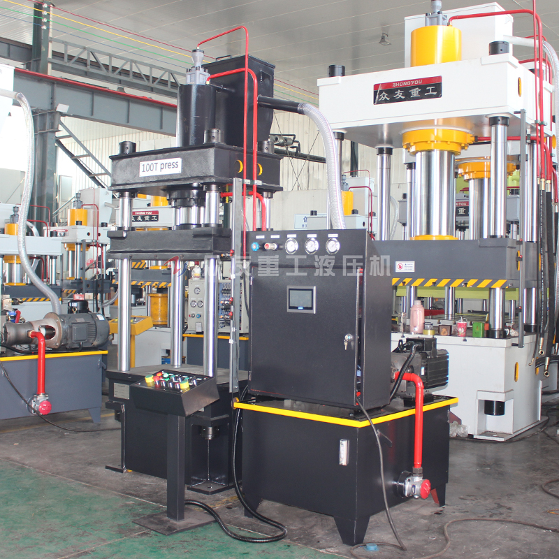 小型液压机常见故障和解决办法