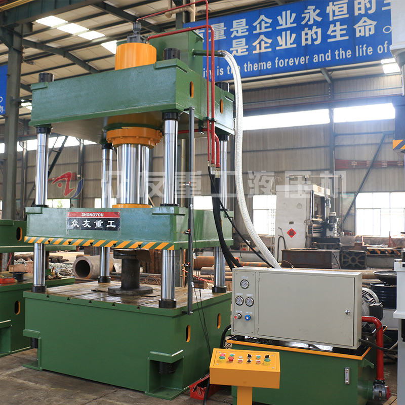 315吨液压机系统压力不高的原因及解决方法