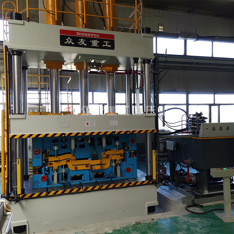 500吨四柱液压机系统油液污染对设备有的影响吗？