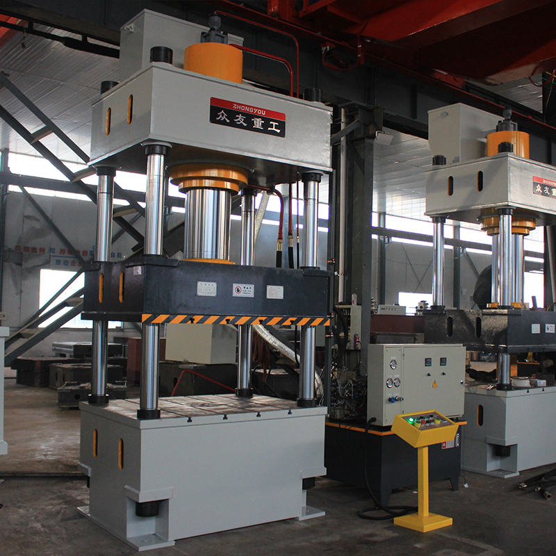 100吨液压机突然失载怎么办？