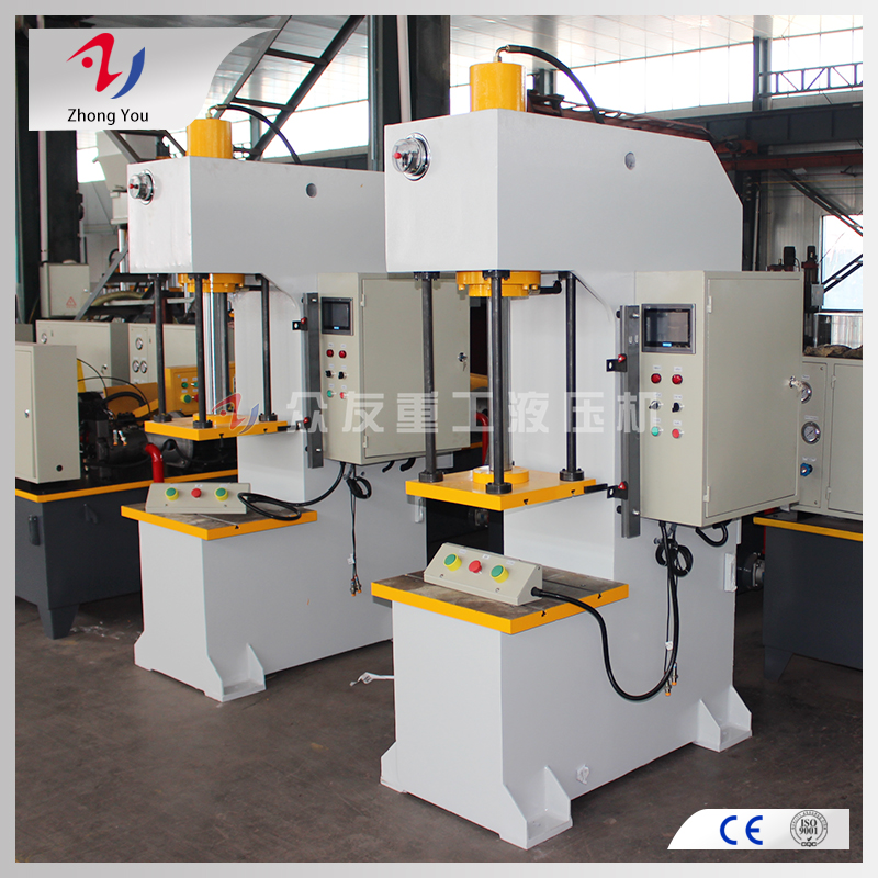 315吨单臂液压机阀组没有反应该如何解决？