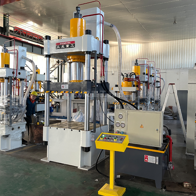 导致200吨液压机下行带压的原因及处理方法