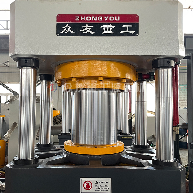 众友重工推荐：400吨四梁四柱液压机 硅酸钙板成型液压机