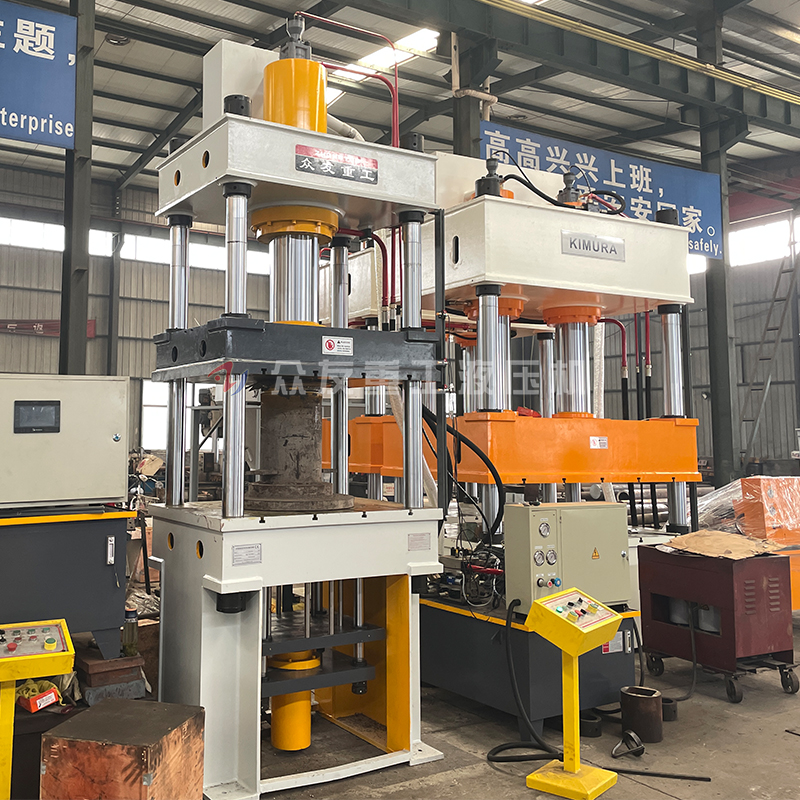 如何处理315吨液压机的卡紧故障？