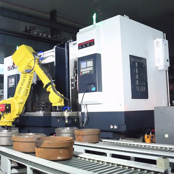 全自动 数控立车生产线设备视频