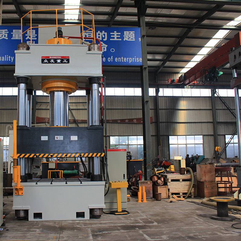 630吨SMC模压玻璃钢水箱盖成型液压机630T复合材料热压成型液压机