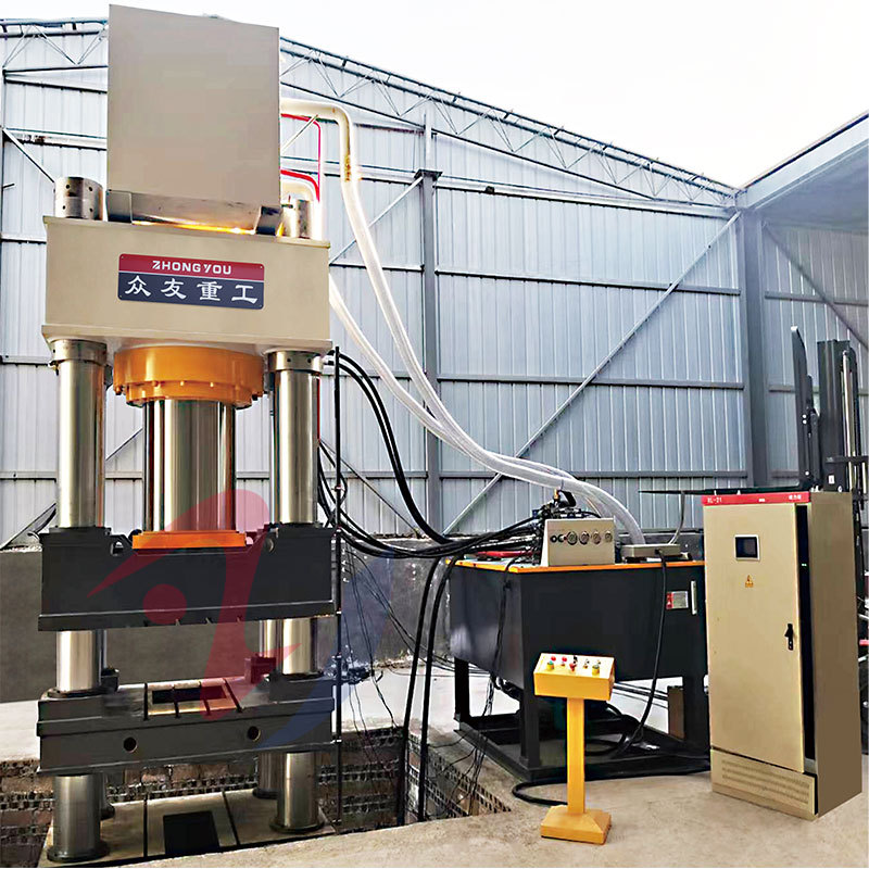 粉末成型液压机压健身哑铃配重块液压机压制流程是什么