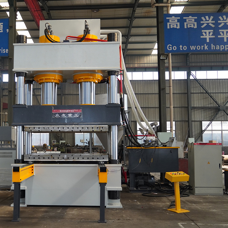 800吨四柱油压机 复合材料smc玻璃钢热压成型液压机 液压机定制