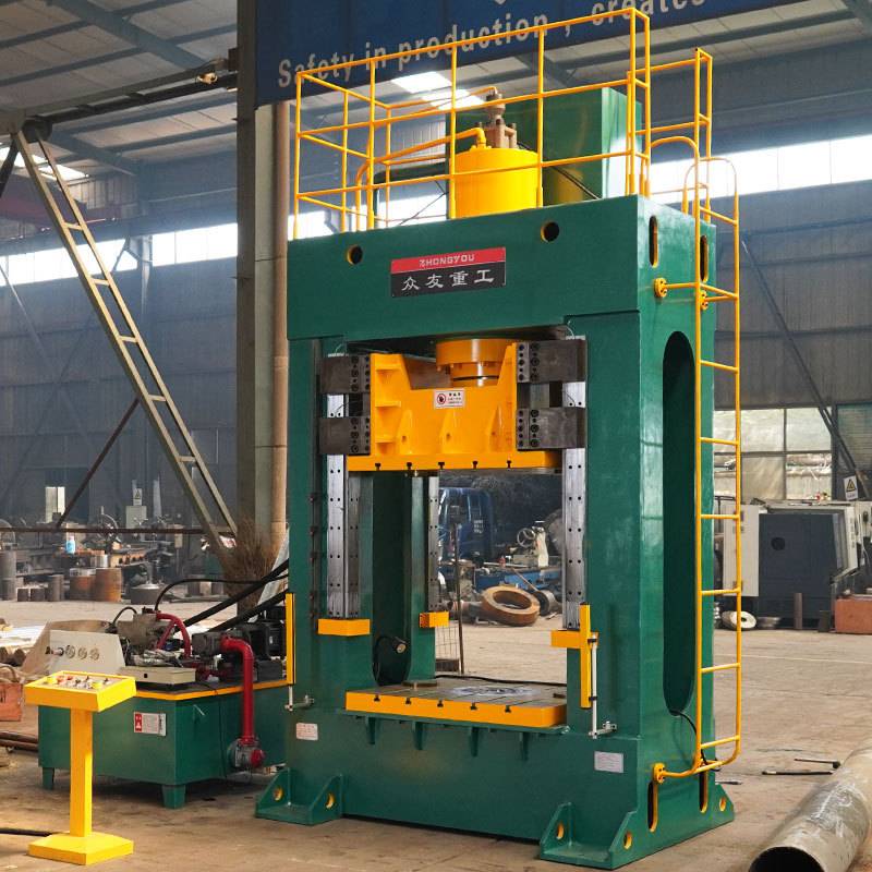 315吨框式液压机 金属压制成型锻压机 汽车配件热锻拉伸成型液压冲床