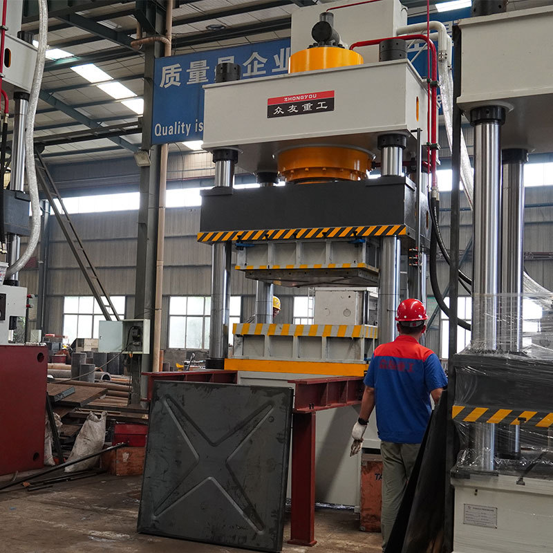 800吨液压机 不锈钢水箱板拉伸成型压力机 800t铁皮成型拉伸四柱油压机 