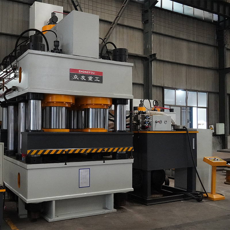 2500吨四柱液压机  2500t火车门板成型压力机 大吨位集装箱板拉伸机