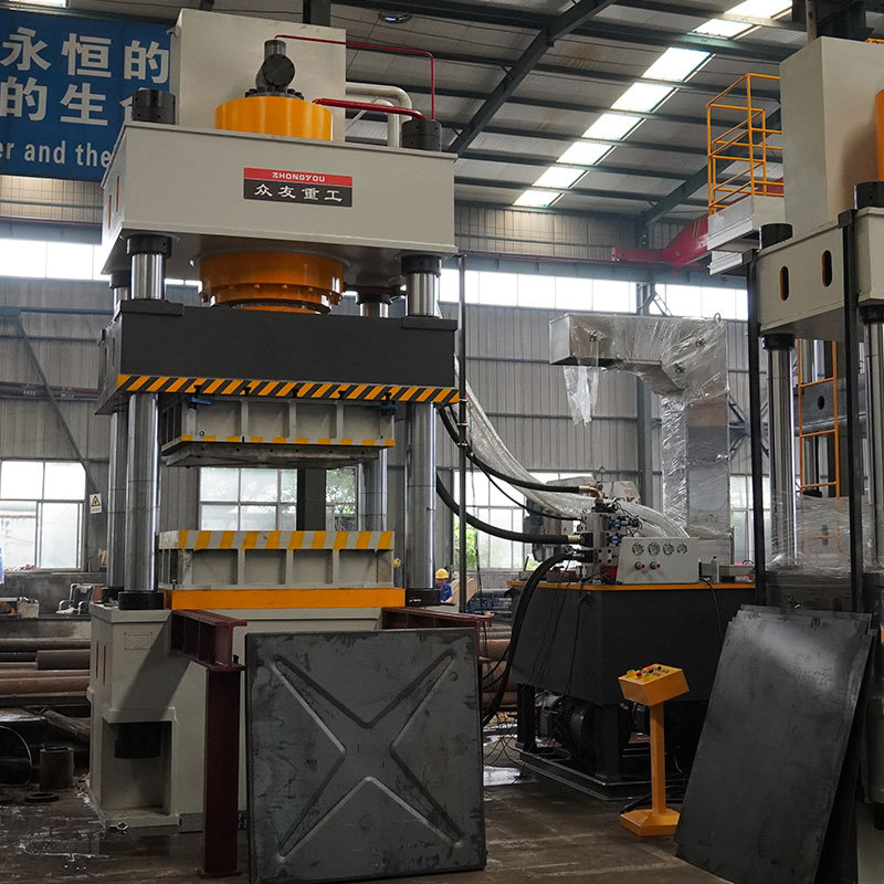 800吨液压机 不锈钢水箱板拉伸成型压力机 800t铁皮成型拉伸四柱油压机 