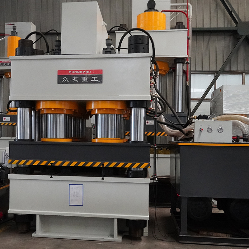 2500吨四柱液压机  2500t火车门板成型压力机 大吨位集装箱板拉伸机