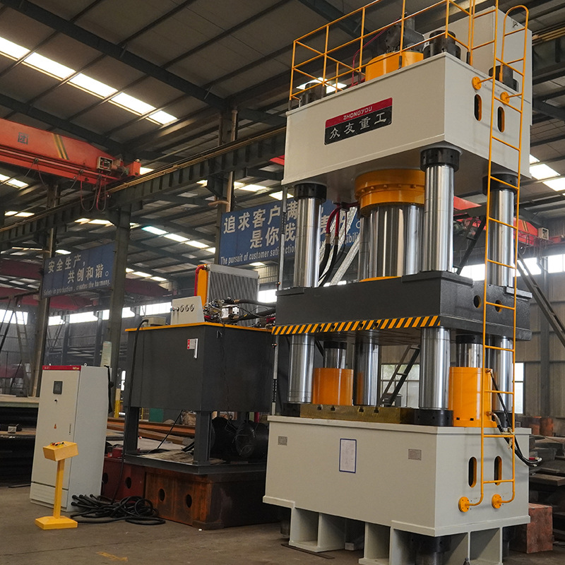 1000吨伺服液压机汽车轮毂热锻压力机1000T汽车轮辐冲压 油压机定制