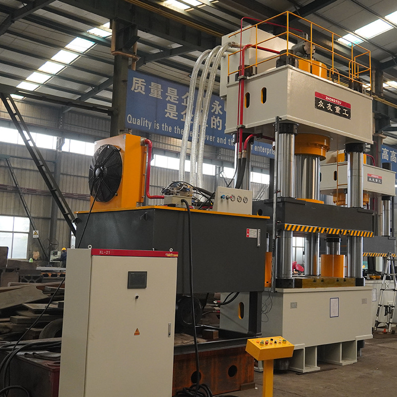 1000吨伺服液压机汽车轮毂热锻压力机1000T汽车轮辐冲压 油压机定制