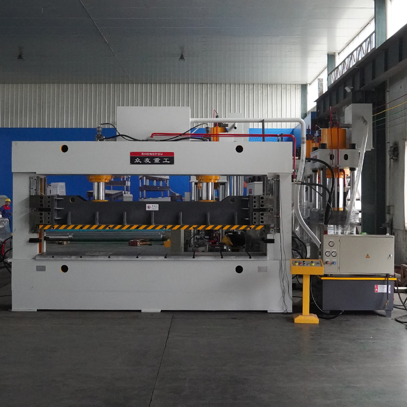 200吨框式液压机 集装箱顶板压型龙门式框架油压机 排冲排铆压力机