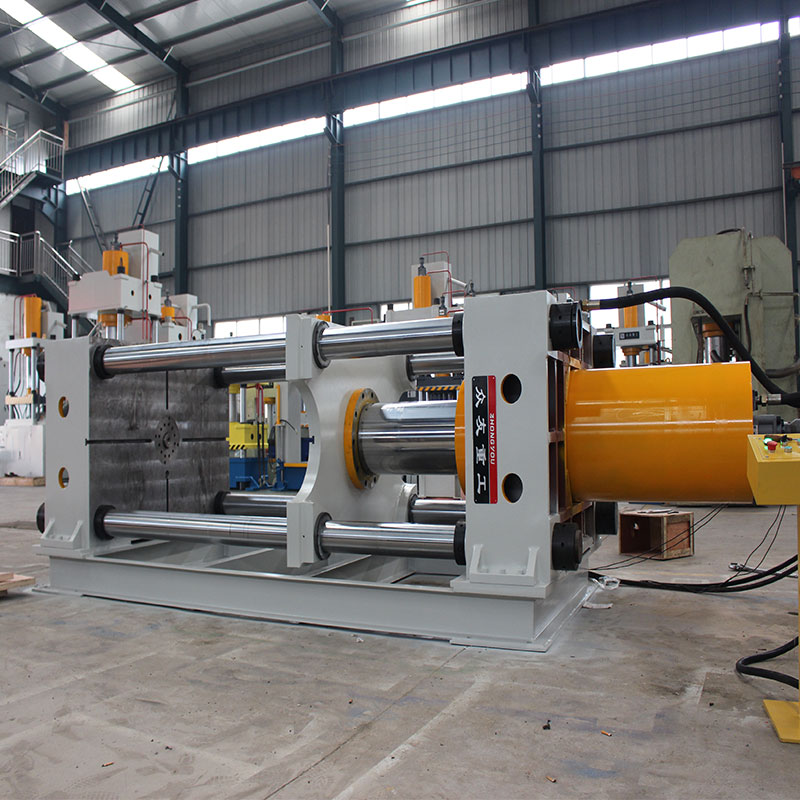 500T卧式压装成型四柱液压机 500吨零件成型校直压力机