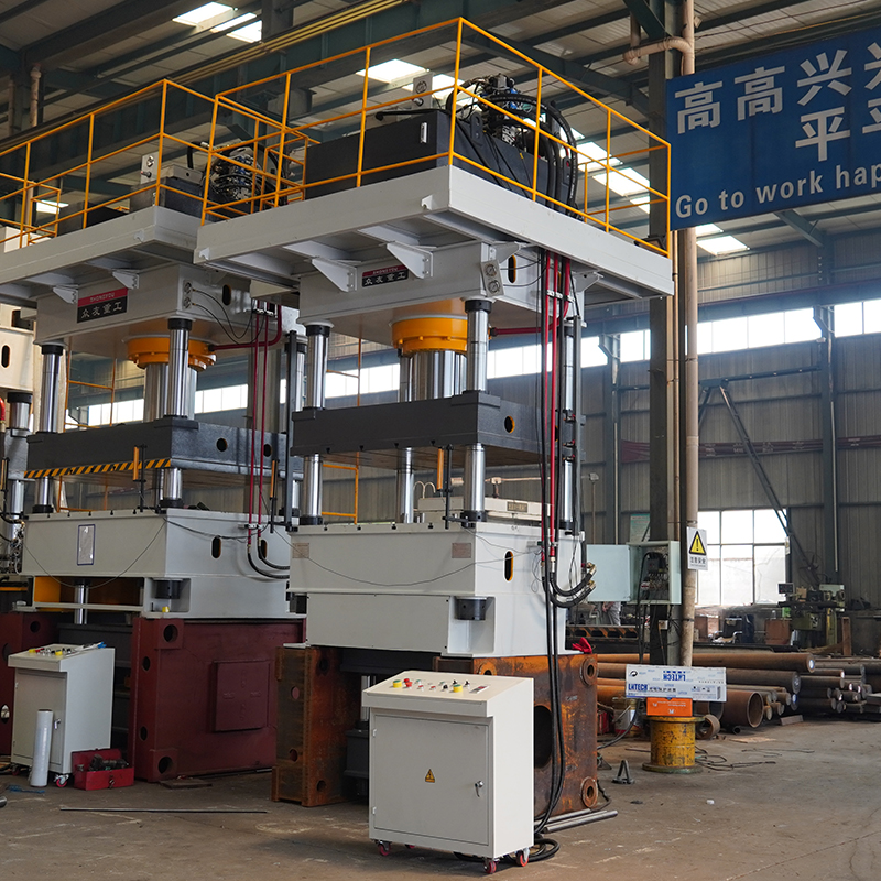 315吨空调外壳拉伸液压机 315T伺服四柱油压机 金属拉伸成型压力机