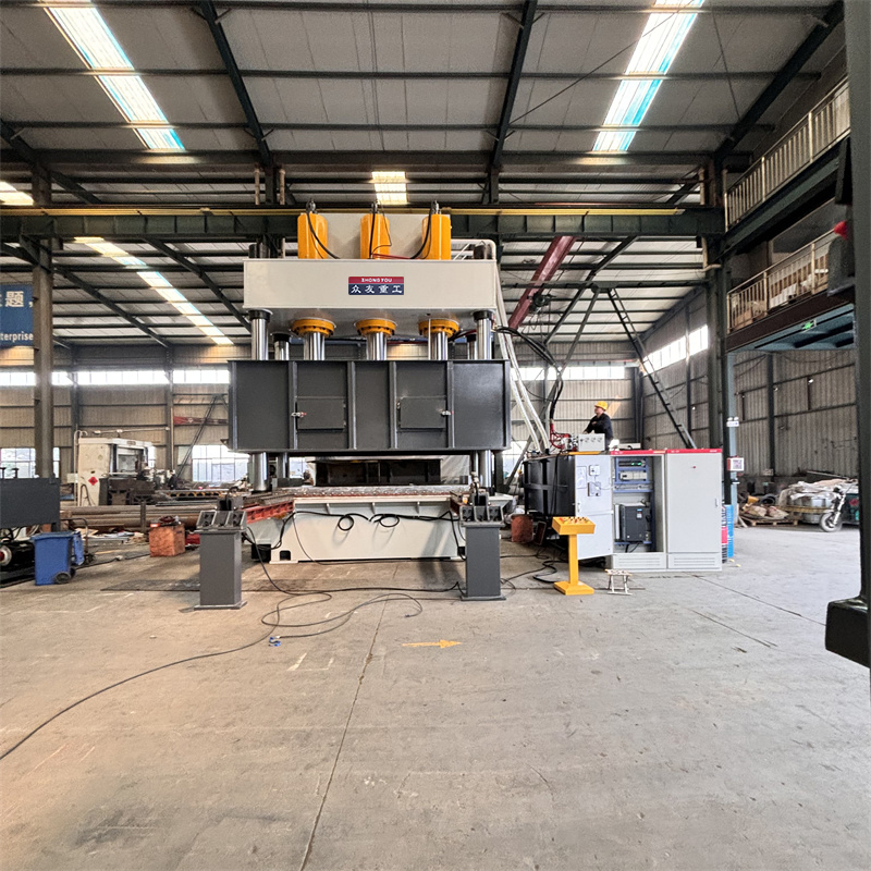 1200吨四柱液压机 三缸伺服压力机 大吨位油压机定制厂家