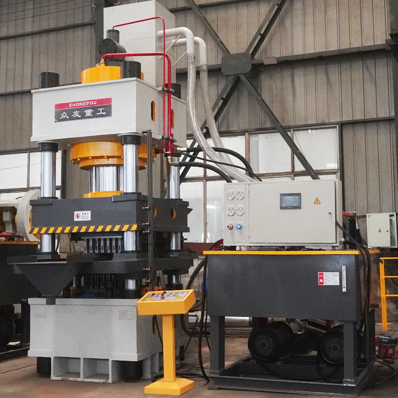 630吨鱼饵块成型液压机 粉末成型压力机 630T油压机