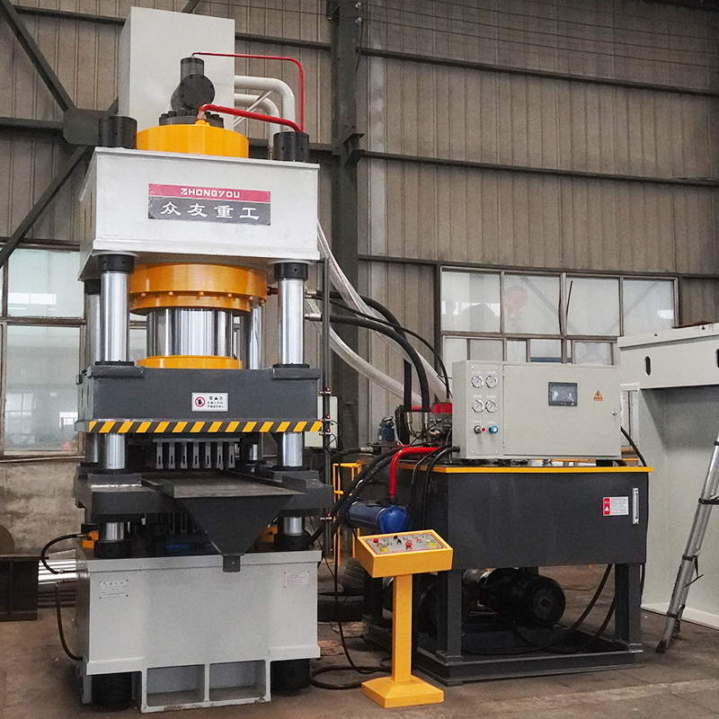 630吨鱼饵块成型液压机 粉末成型压力机 630T油压机