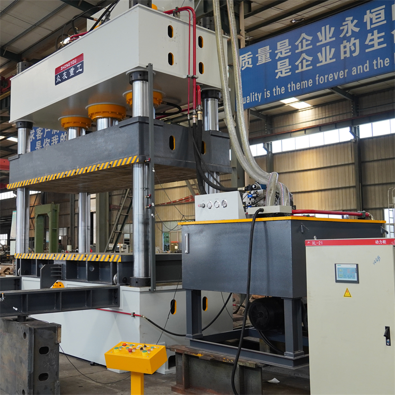 1000吨九角木屑托盘成型液压机 1000T粉末模压成型压力机