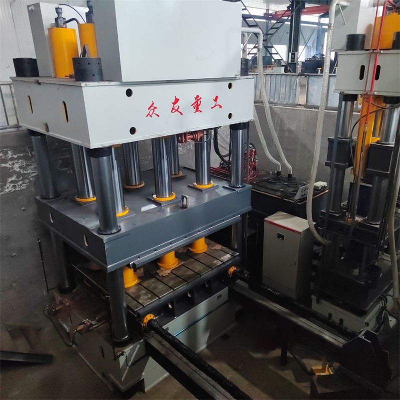 1500吨伺服四柱液压机 1500吨碳纤维热压成型压力机