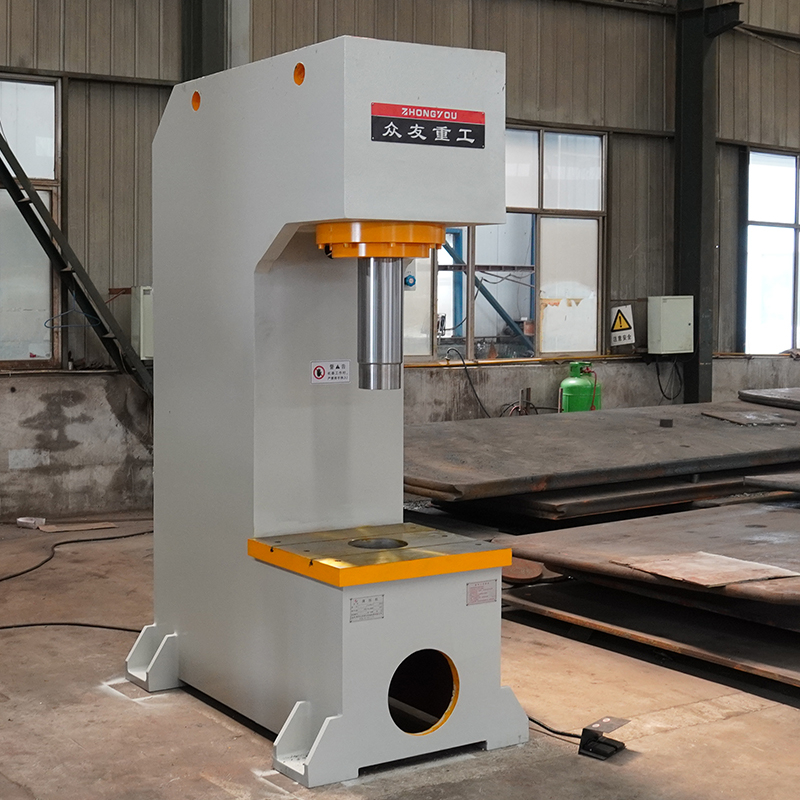 200吨单臂液压机 200T轴承拆装虎口压力机 单柱式油压机