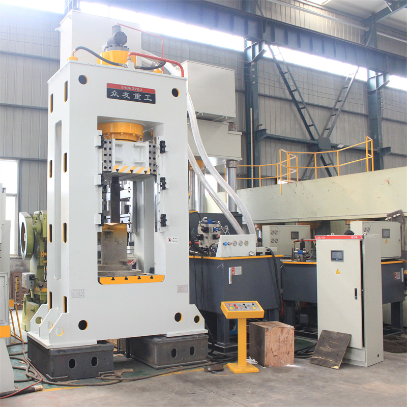 400吨精密热锻液压机 400T模压成型框式压力机