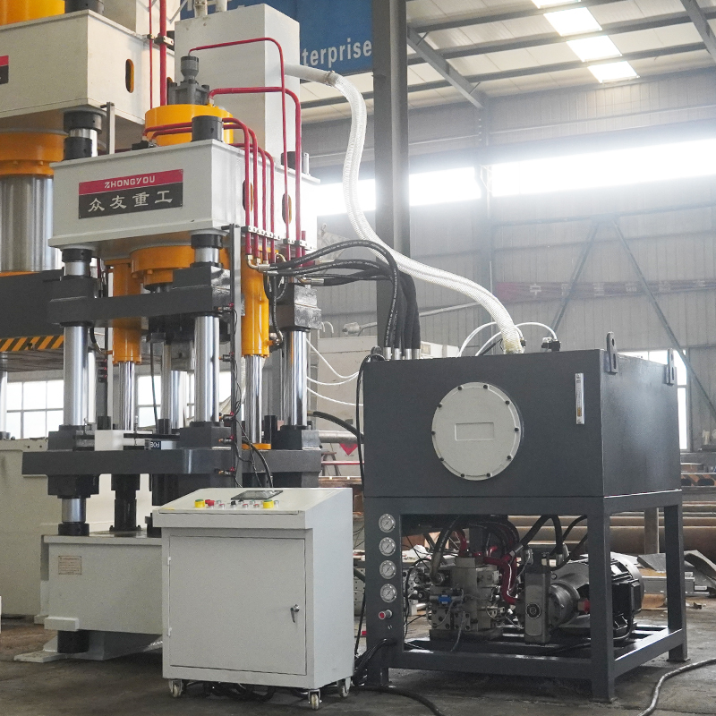 315吨盐砖机 畜牧牛羊舔砖成型液压机 四梁四柱油压机