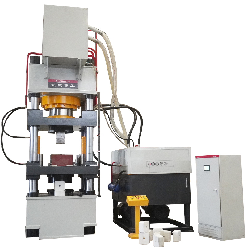 800吨牛羊舔砖成型液压机 粉末成型压力机 800T盐砖机