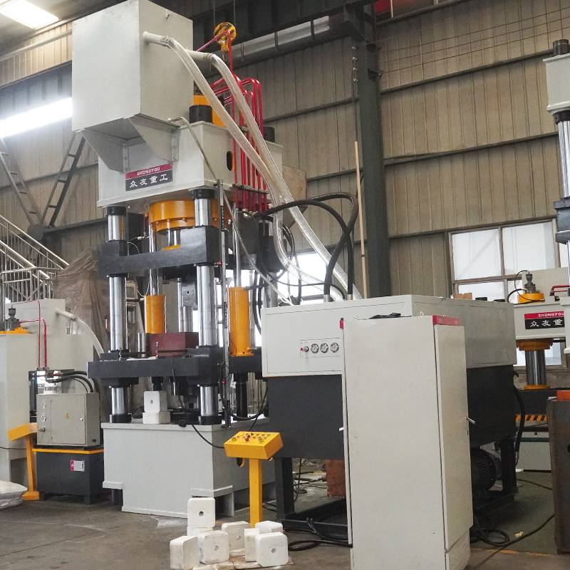 800吨牛羊舔砖成型液压机 粉末成型压力机 800T盐砖机