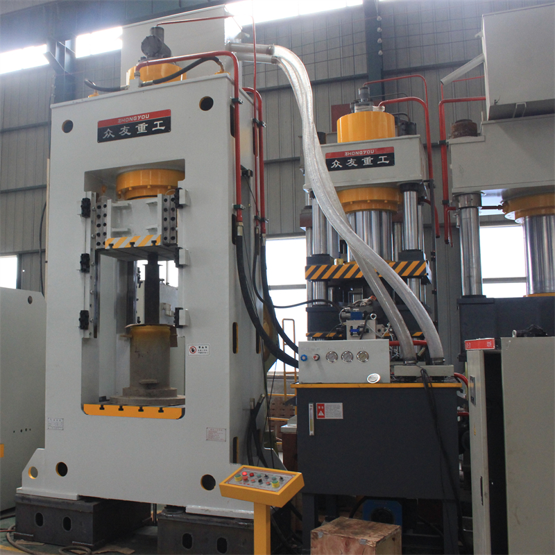 400吨精密热锻液压机 400T模压成型框式压力机