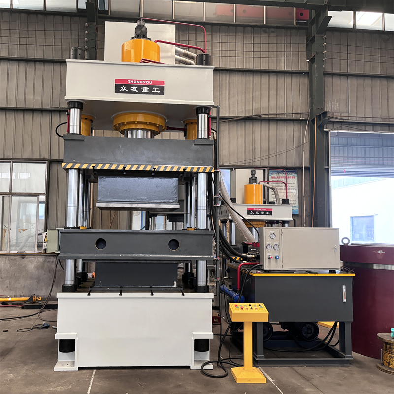500吨四梁四柱液压机 500T隔热板成型压力机