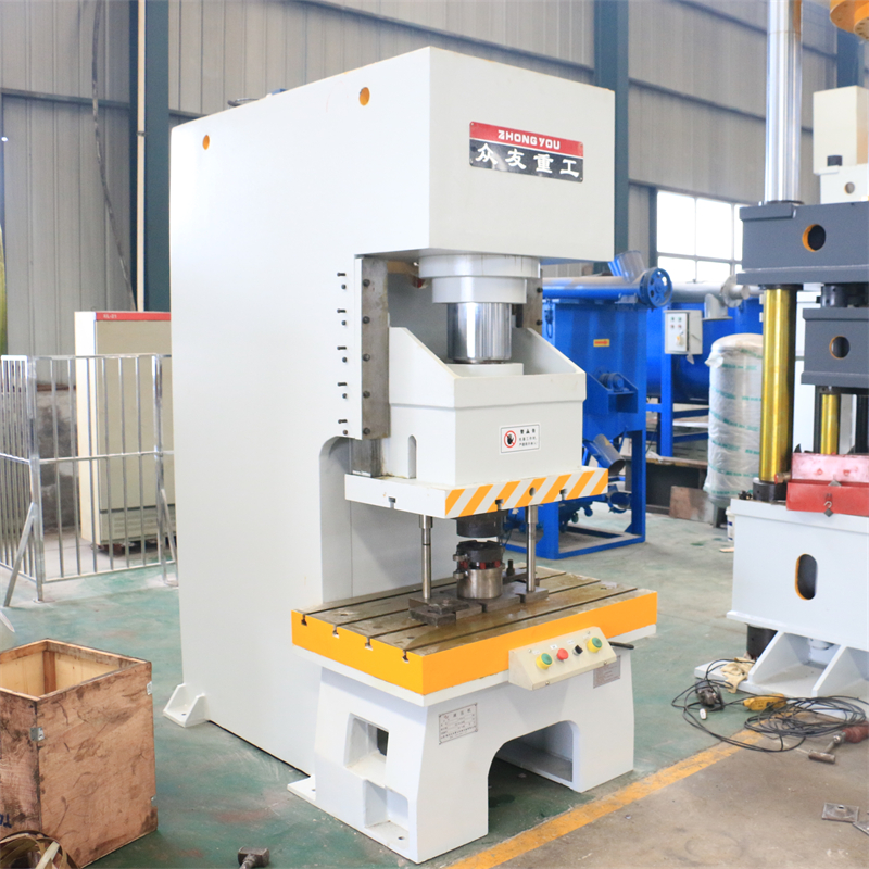 125吨锚杆托盘冲压液压冲 125T液压冲床 