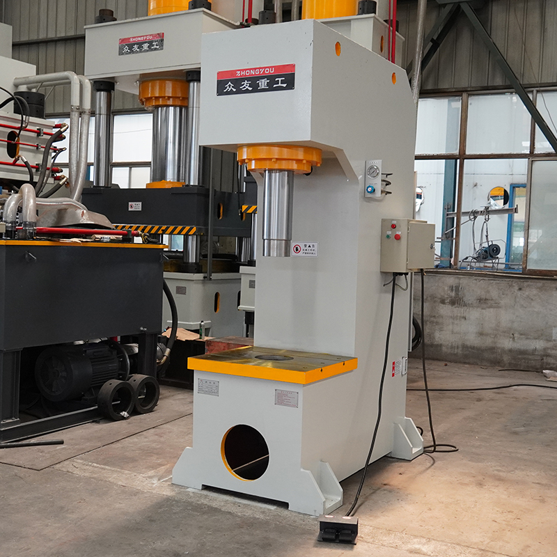 200吨单臂液压机 200T轴承拆装虎口压力机 单柱式油压机