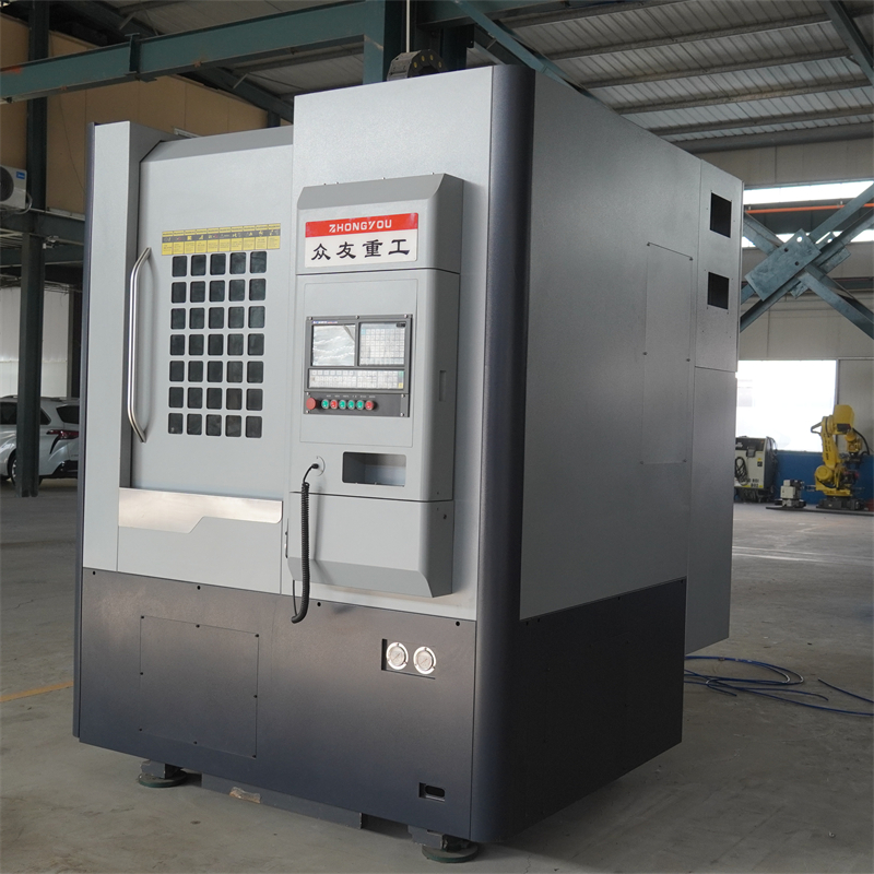  VTC45 制动鼓制动盘数控立车 刹车毂立式车床 小型多功能立车