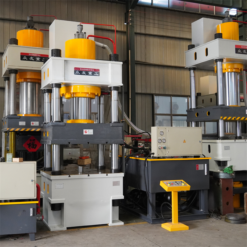 500吨三梁四柱液压机 500T成型压力机 常规油压机
