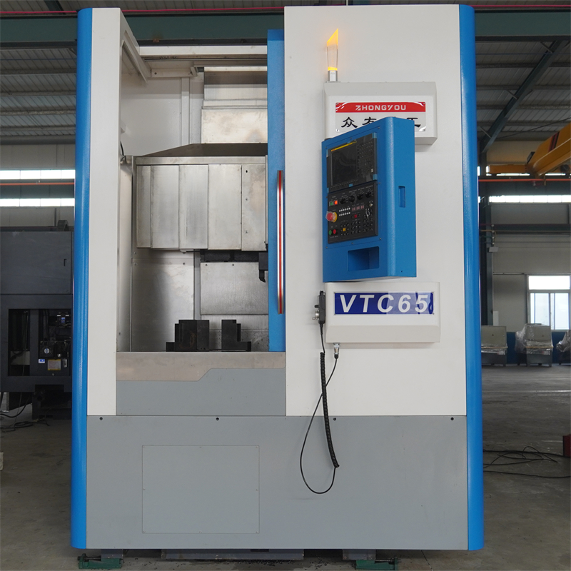 VTC65不锈钢阀体法兰加工数控立车 减速机壳立车车床