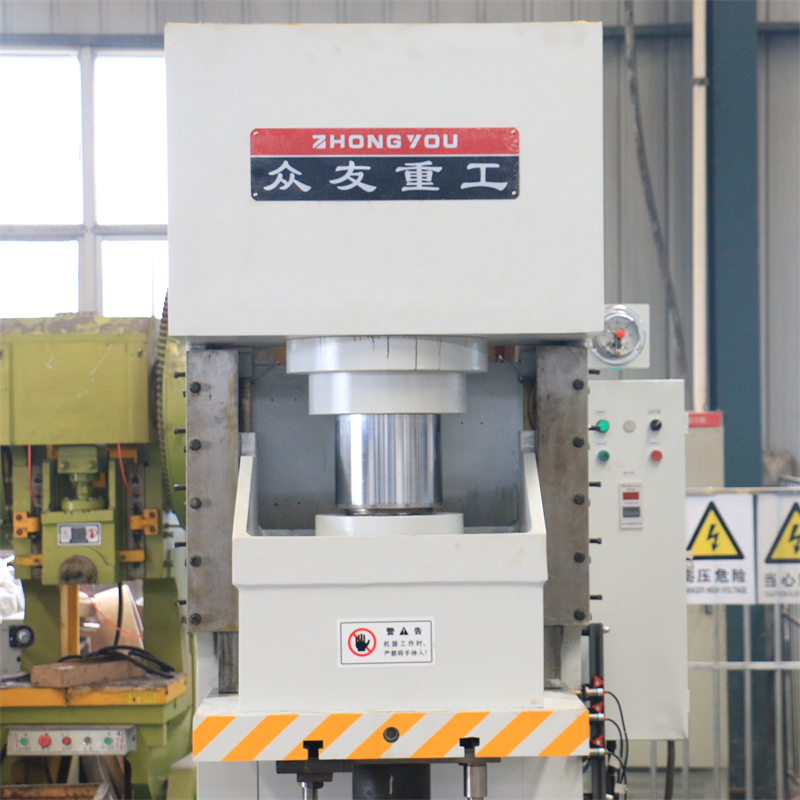 125吨锚杆托盘冲压液压冲 125T液压冲床 