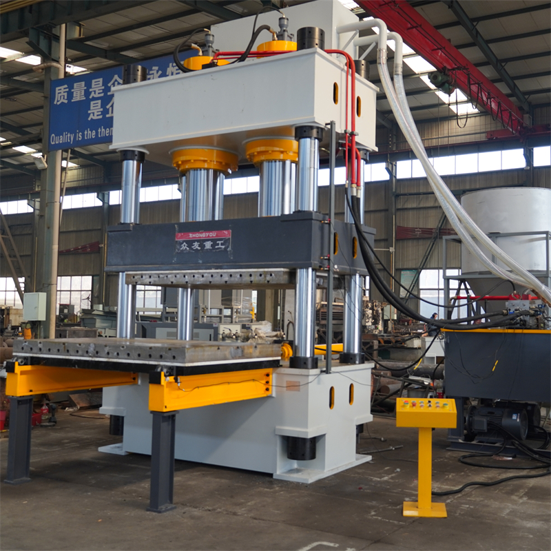 800吨新能源汽车配件液压机 800T汽车零部件热压成型压力机