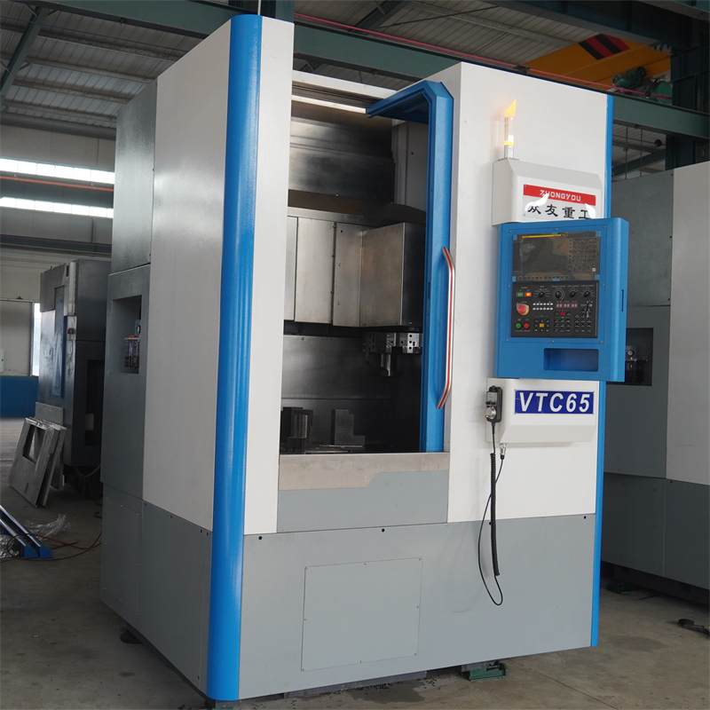 VTC65不锈钢阀体法兰加工数控立车 减速机壳立车车床