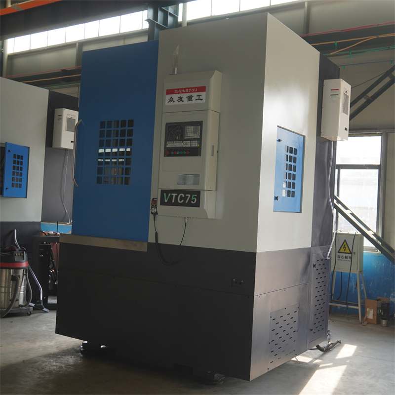 切削数控立车VTC75 高精密立式车床 轮毂立车