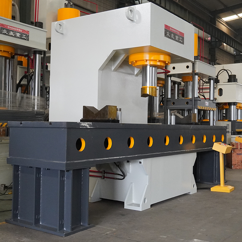 400吨单臂液压机 400T钢管校直校正C型压力机