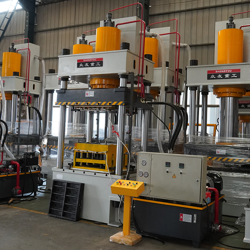 315吨树脂井盖成型液压机 315T复合材料成型压力机