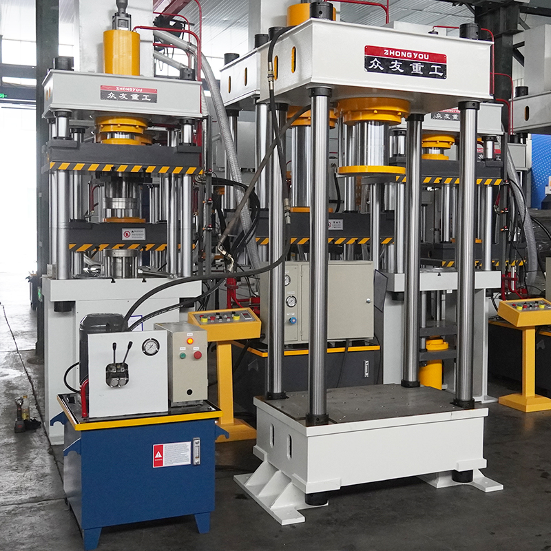 100吨二梁四柱液压机 100T多功能压力机
