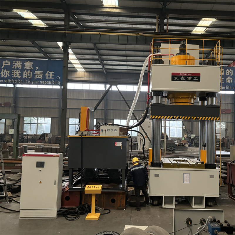 1000吨FRP风机外壳液压机 玻璃钢制品热压成型压力机