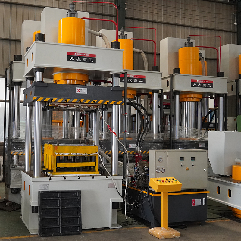 315吨树脂井盖成型液压机 315T复合材料成型压力机