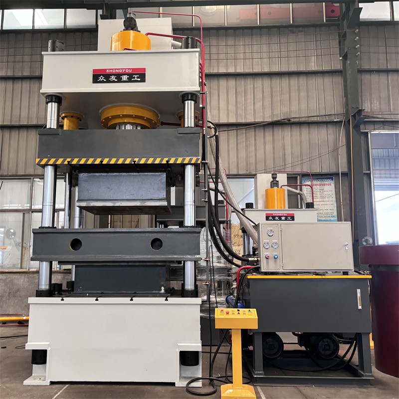 500吨粉末成型压力机 500T四梁四柱液压机