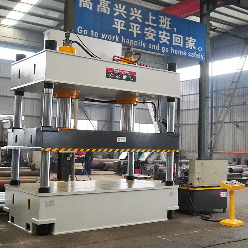 400吨新能源电池壳液压机 400T金属成型压力机